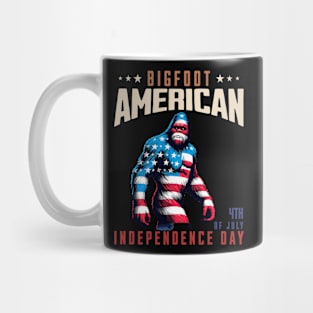 4th of July Bigfoot Mug